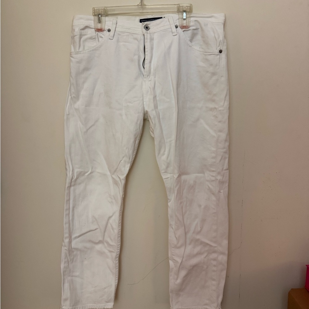 Ralph Lauren Sport White Jeans